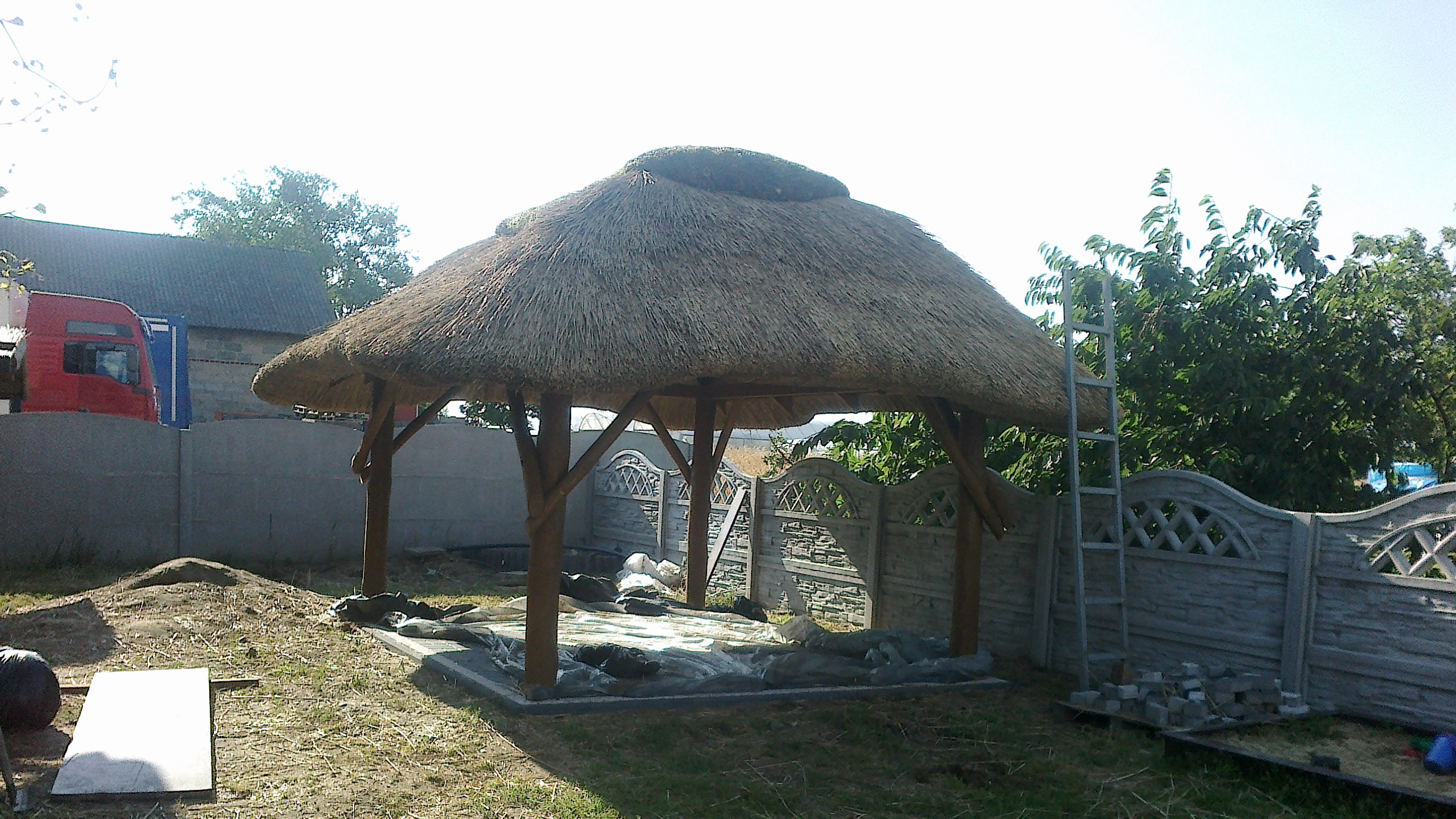 Altanka z drewna, realizacja Tartak Darul