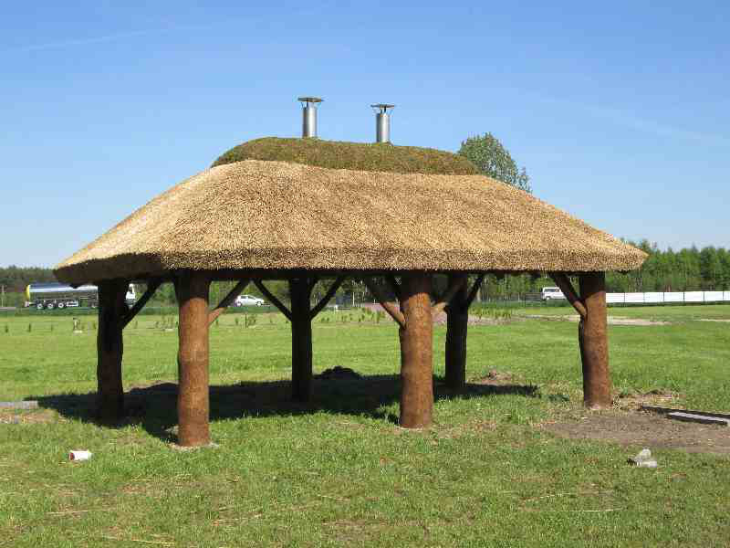 Altanka ogrodowa drewniana, meble ogrodowe Turek