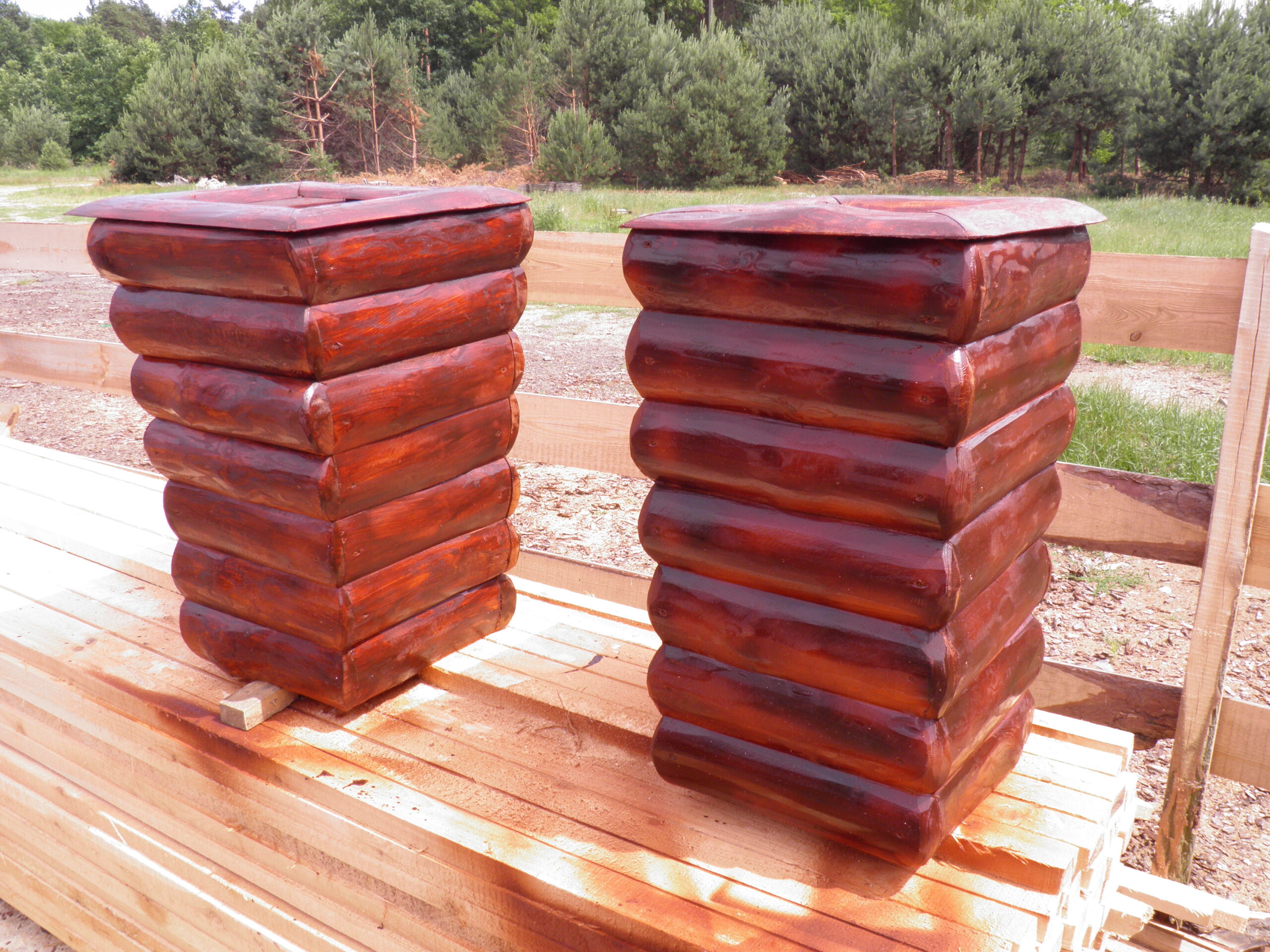 Kładka drewniana, realizacja Tartak Darul Turek