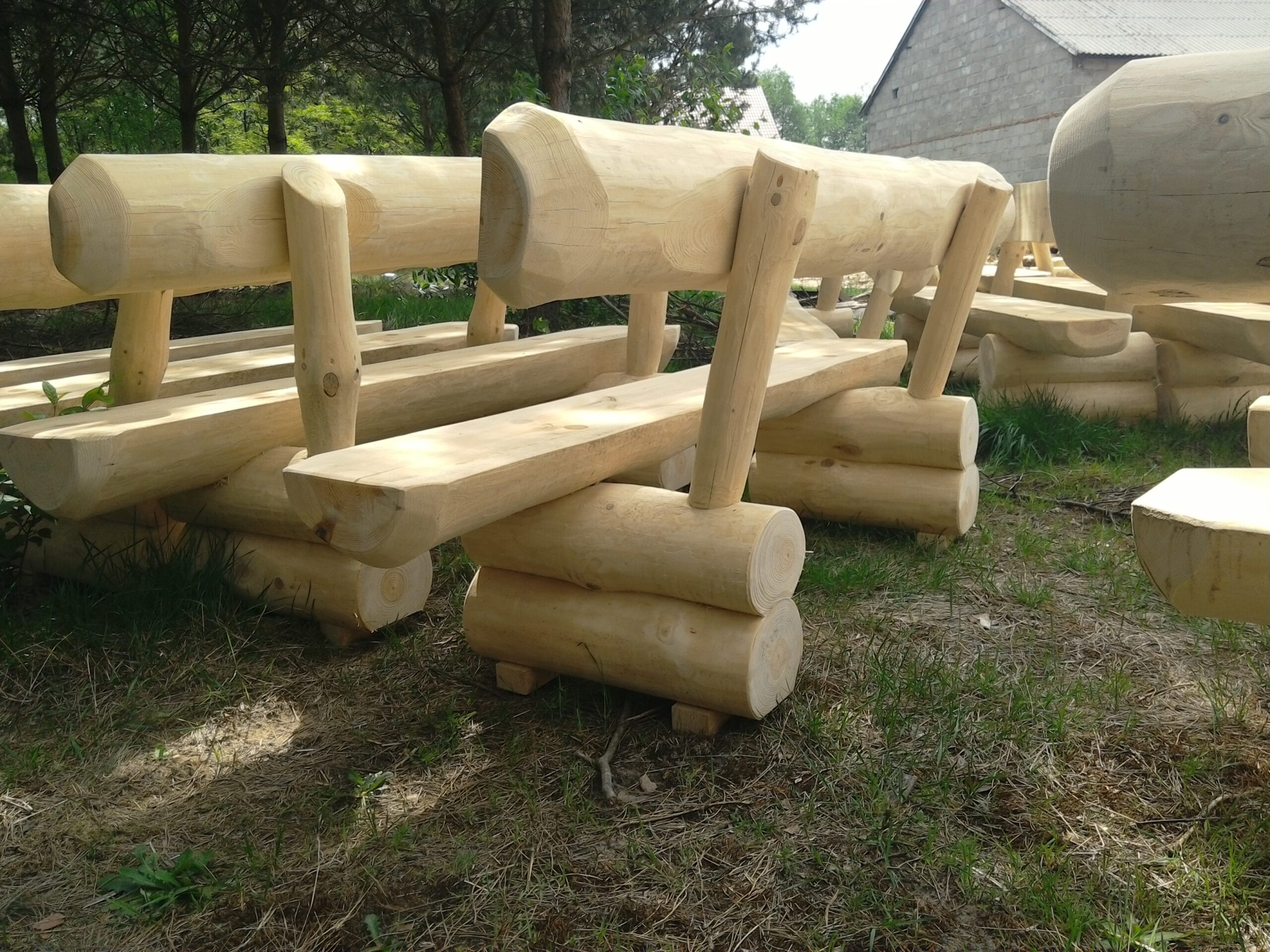 Meble ogrodowe na tarasie, Tartak Darul Tuliszków