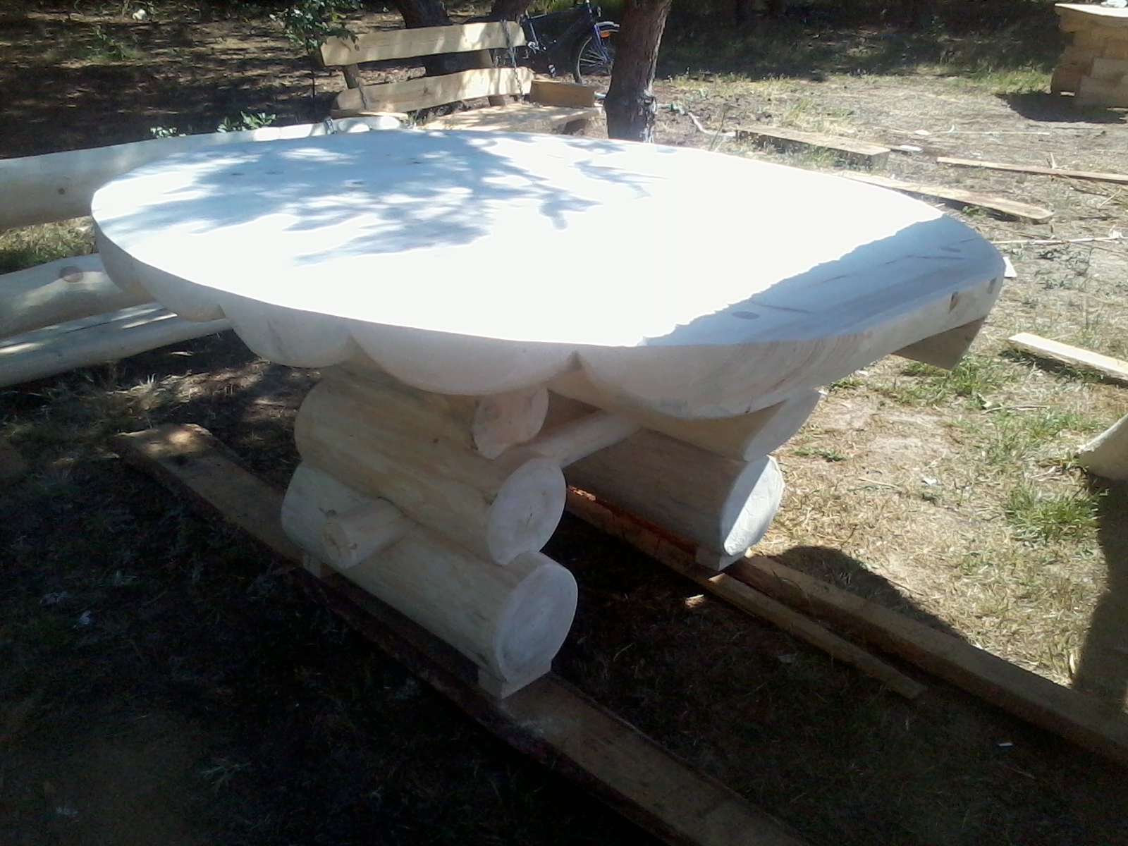 Komplet ogrodowy drewniany, Tartak Darul Turek